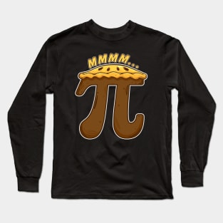 Mmmm Pi - Pie Day for Pi Day Long Sleeve T-Shirt